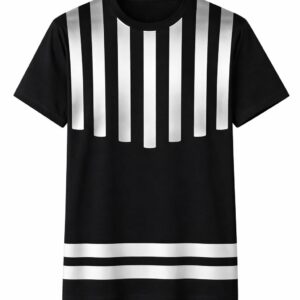 Urban Monochrome Stripe Tee