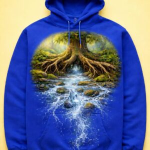 Mystic Source Blue Hoodie