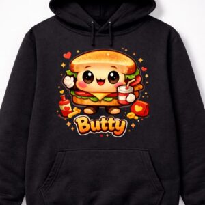 Bunn-y Burger Kawaii Hoodie